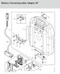 Stihl AR 2000 L Battery Spare Parts